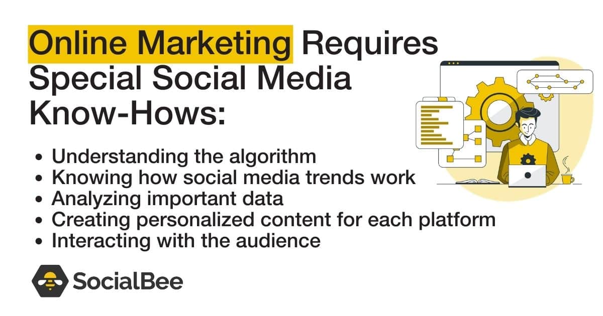 online marketing social media skills