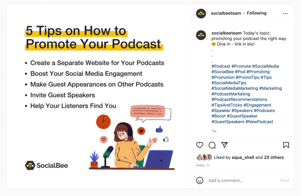 Promote Podcast on Social Media