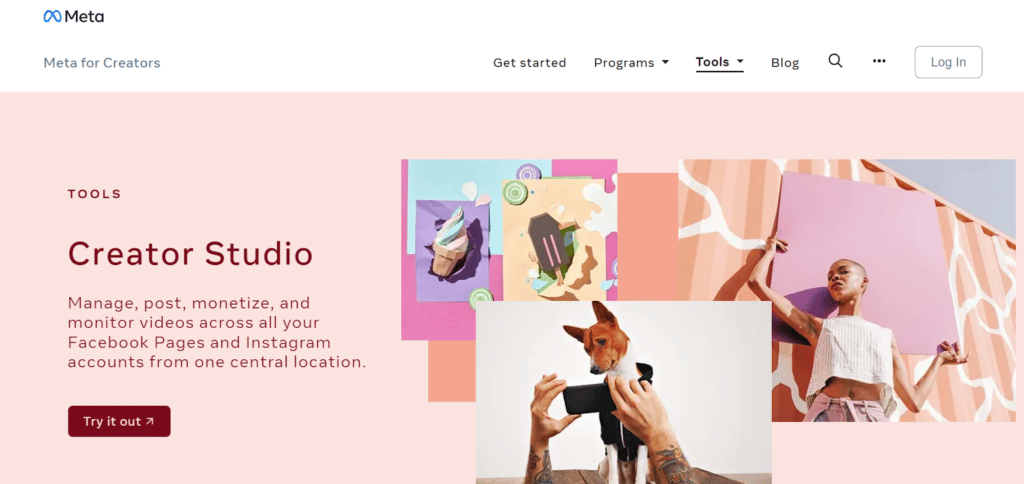 Creator Studio Website
