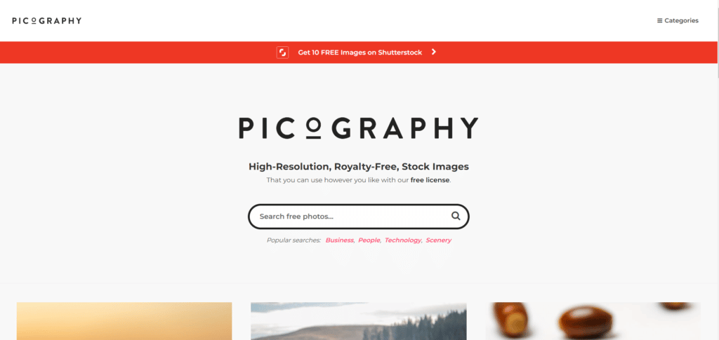 Picography Website