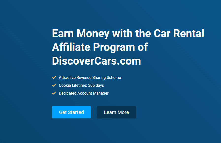 Discover cars affiliate program